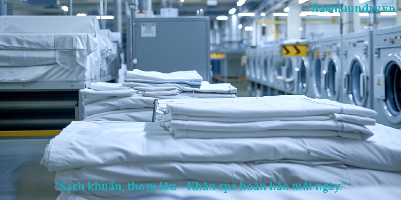 Hình ảnh giặt ủi công nghiệp